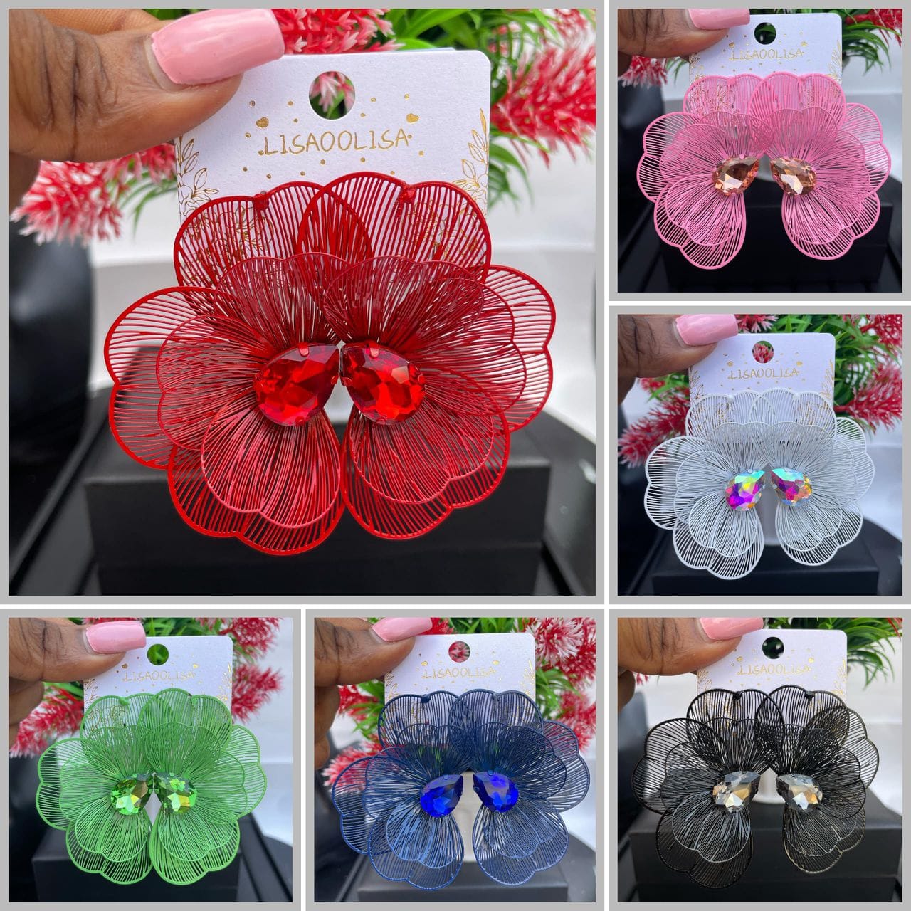 Fashion statement earrings image