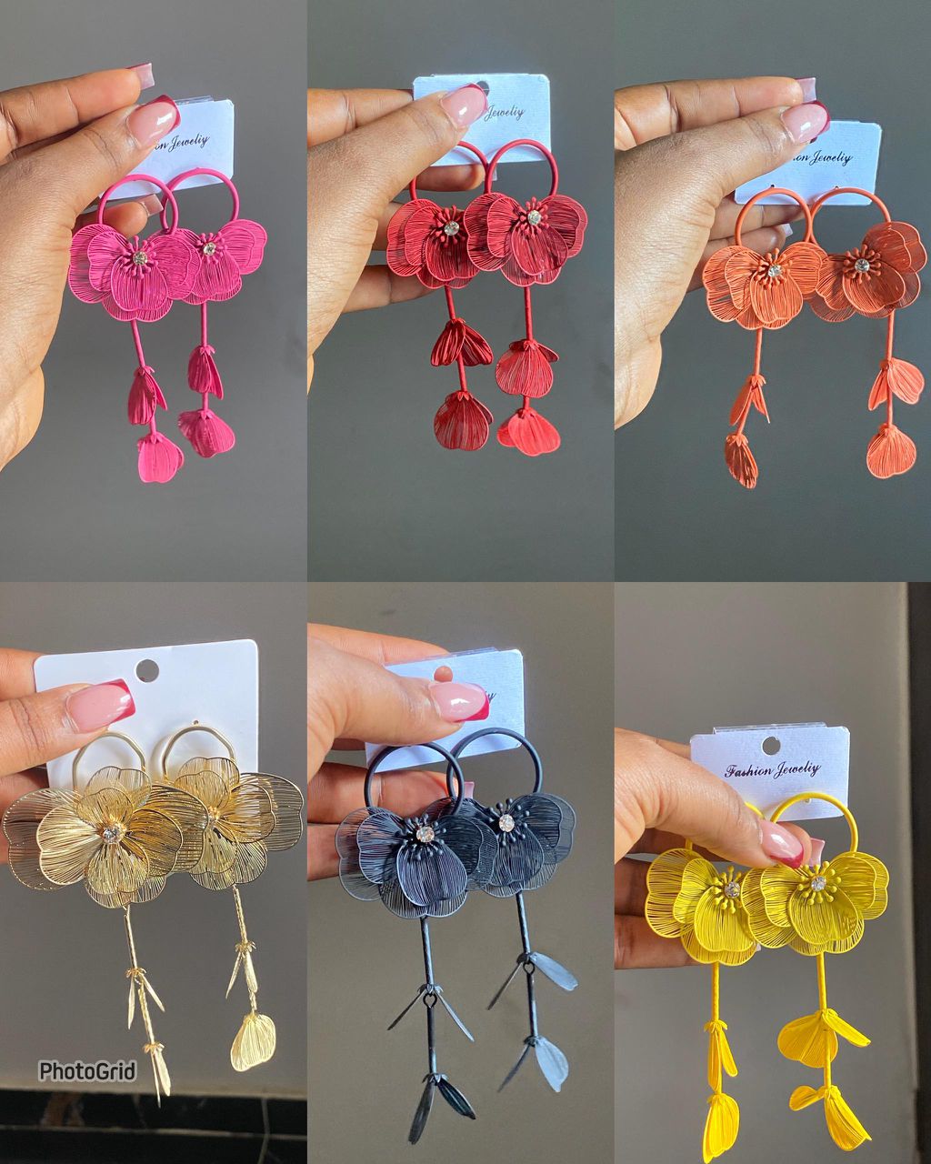 Fashion statement earrings image