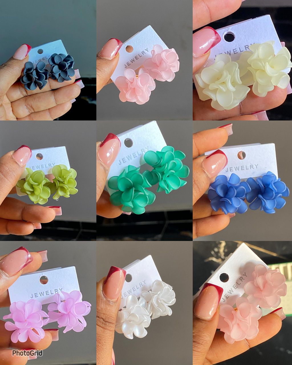 Fashion statement earrings image