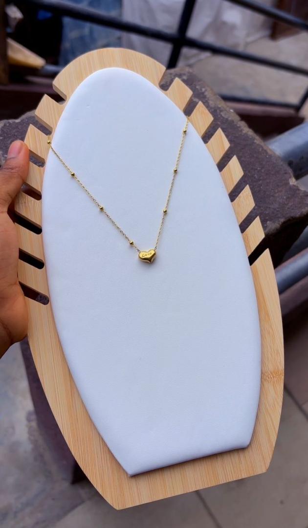 Steel neck chain image