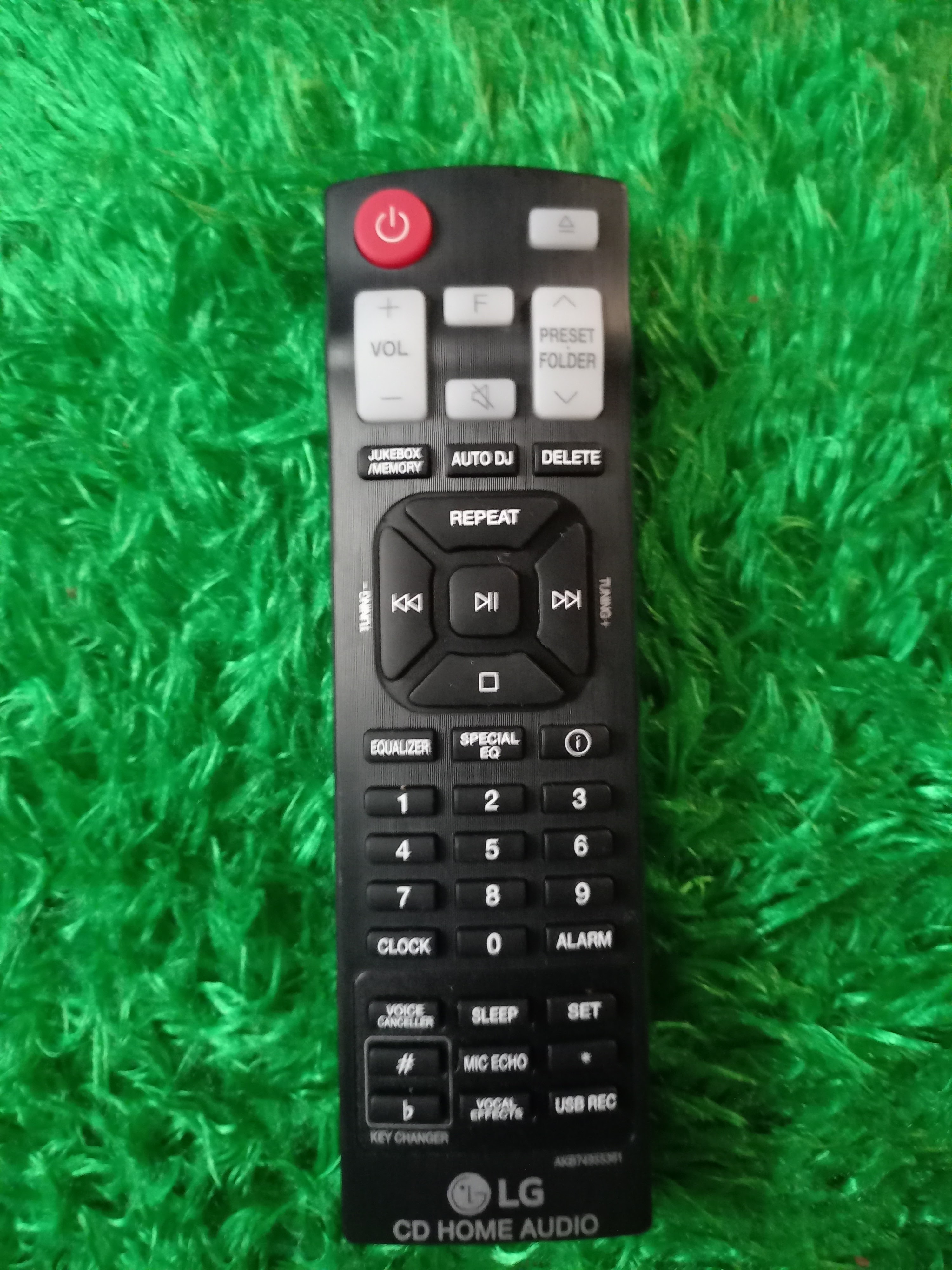 LG SOUND SYSTEM SMART REMOTE CONTROL image