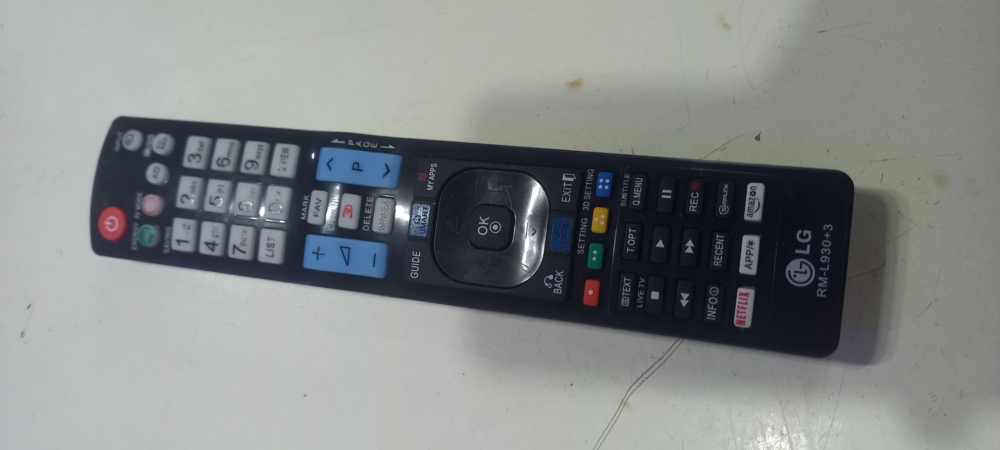 LG SMART TV SMART REMOTE CONTROL/SPEC 2 image