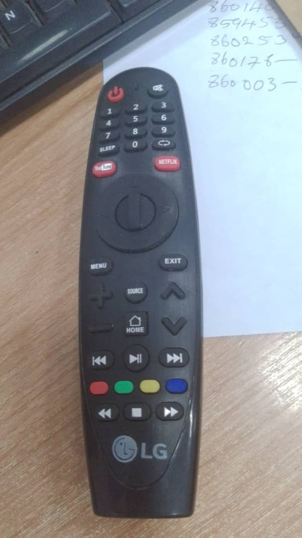 LG SMART TV SPEC MODEL SMART REMOTE CONTROL image