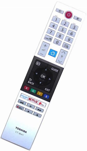 TOSHIBA SMART TV SMART REMOTE CONTROL image