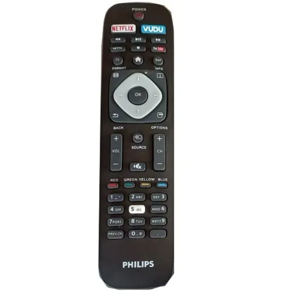 PHILIP SMART TV REMOTE CONTROL WITH NETFLIX image
