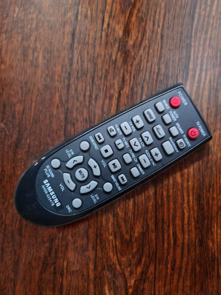 Samsung sound bar remote control image