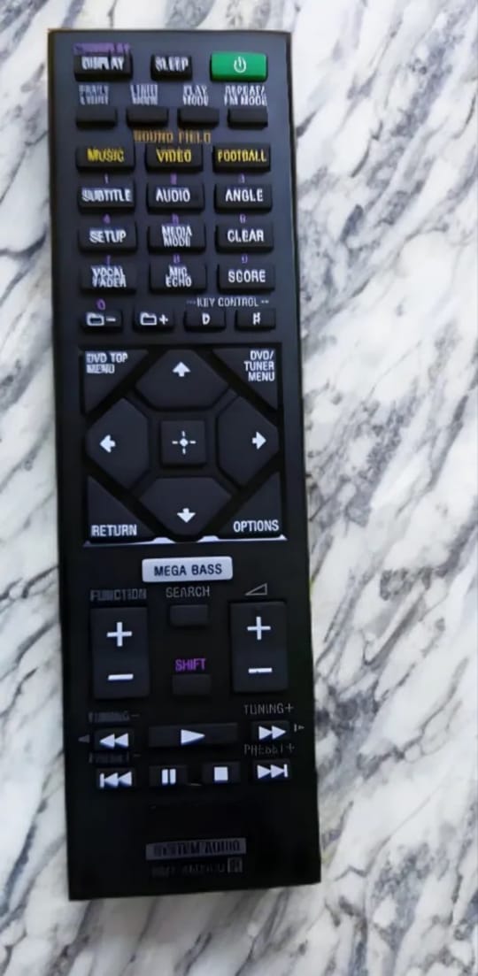 SONY SOUND SYSTEM SMART REMOTE CONTROL image