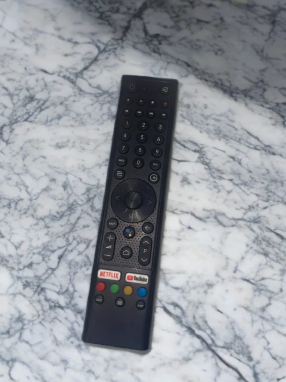 SCANFROST SPEC MODEL ANDROID TV SMART REMOTE CONTROL image