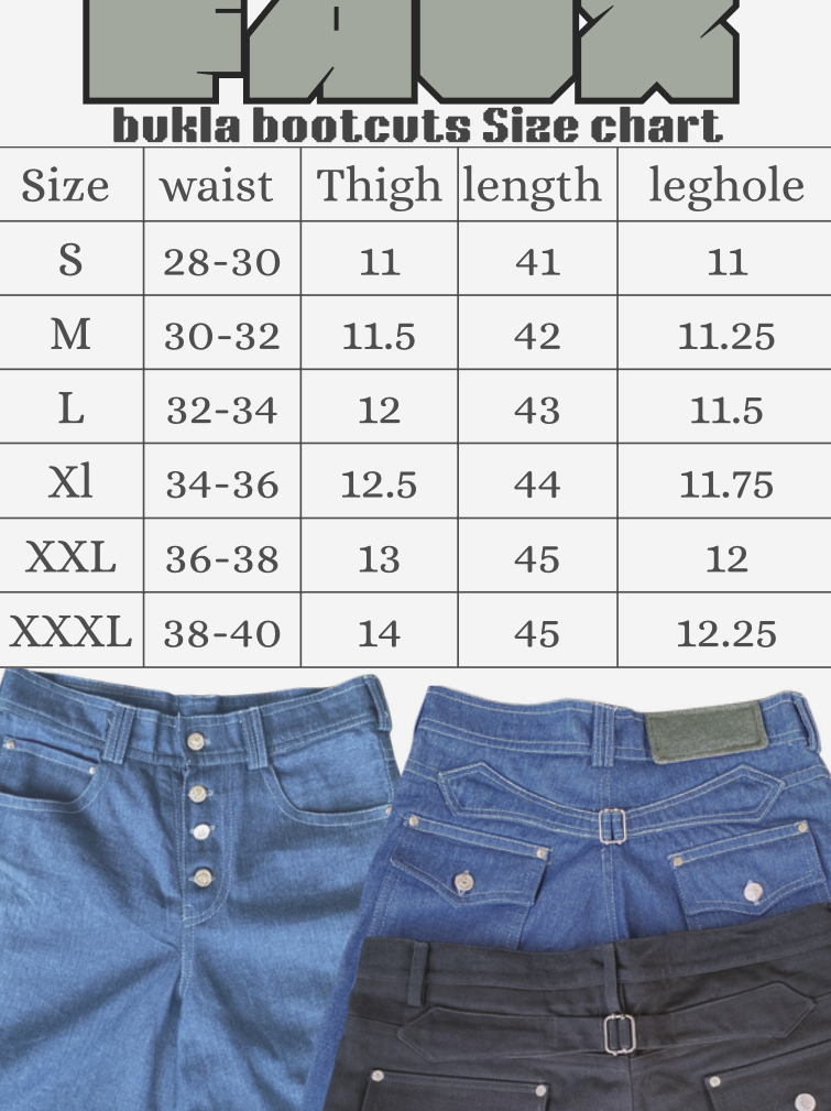 BLACK BUKLA BOOTCUTS image