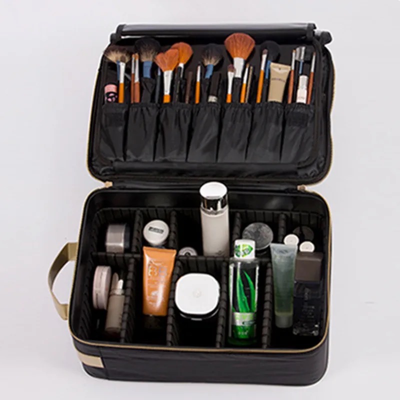 Makeup Box (Black & Gold) image
