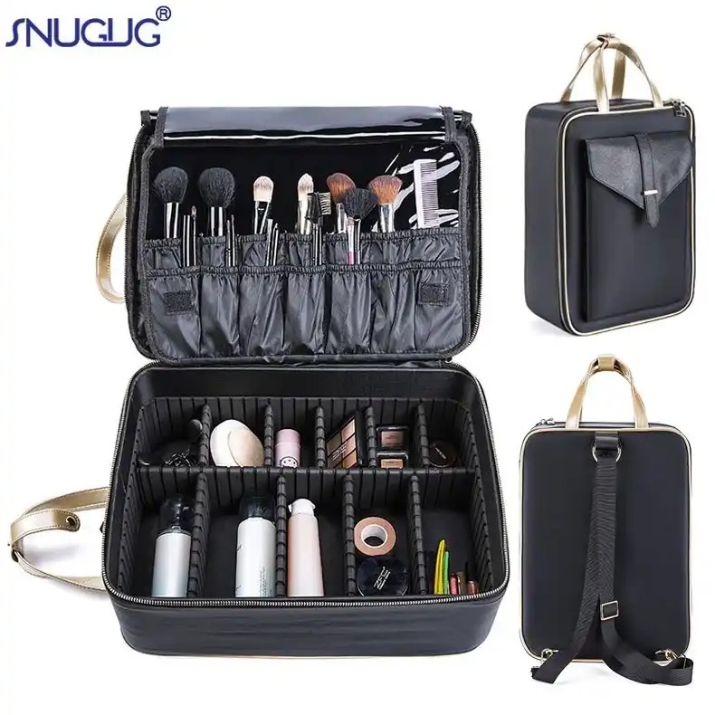 Makeup Box (Black & Gold) image