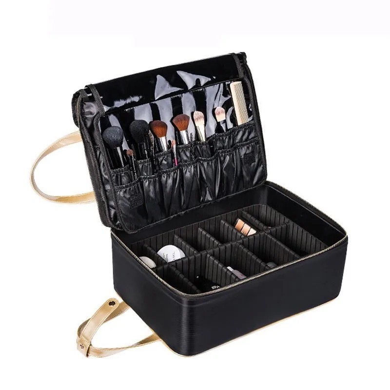 Makeup Box (Black & Gold) image