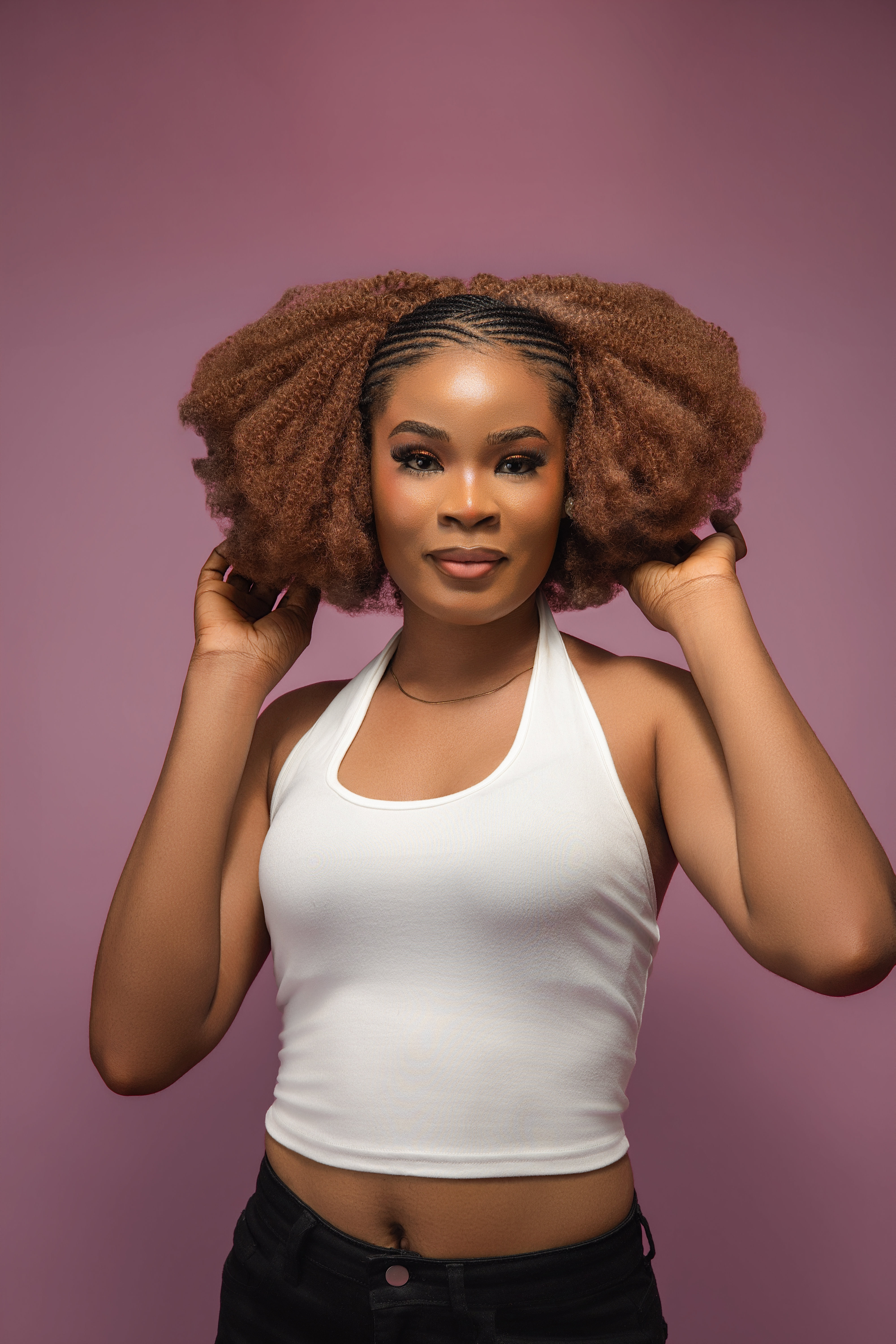 Afro Kinky Bulk 18" (Human Hair Feel) image
