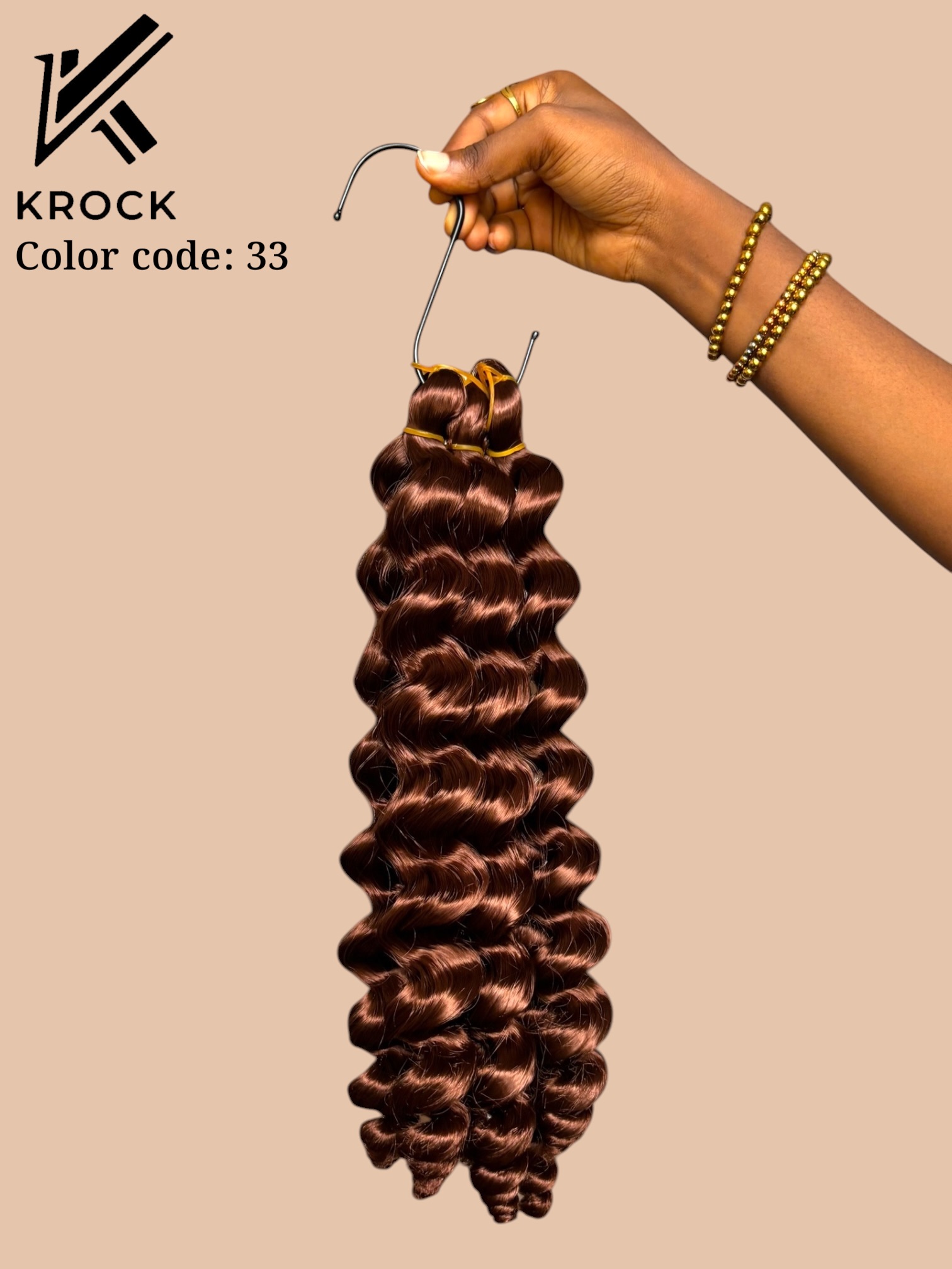 Italian curls 18" image