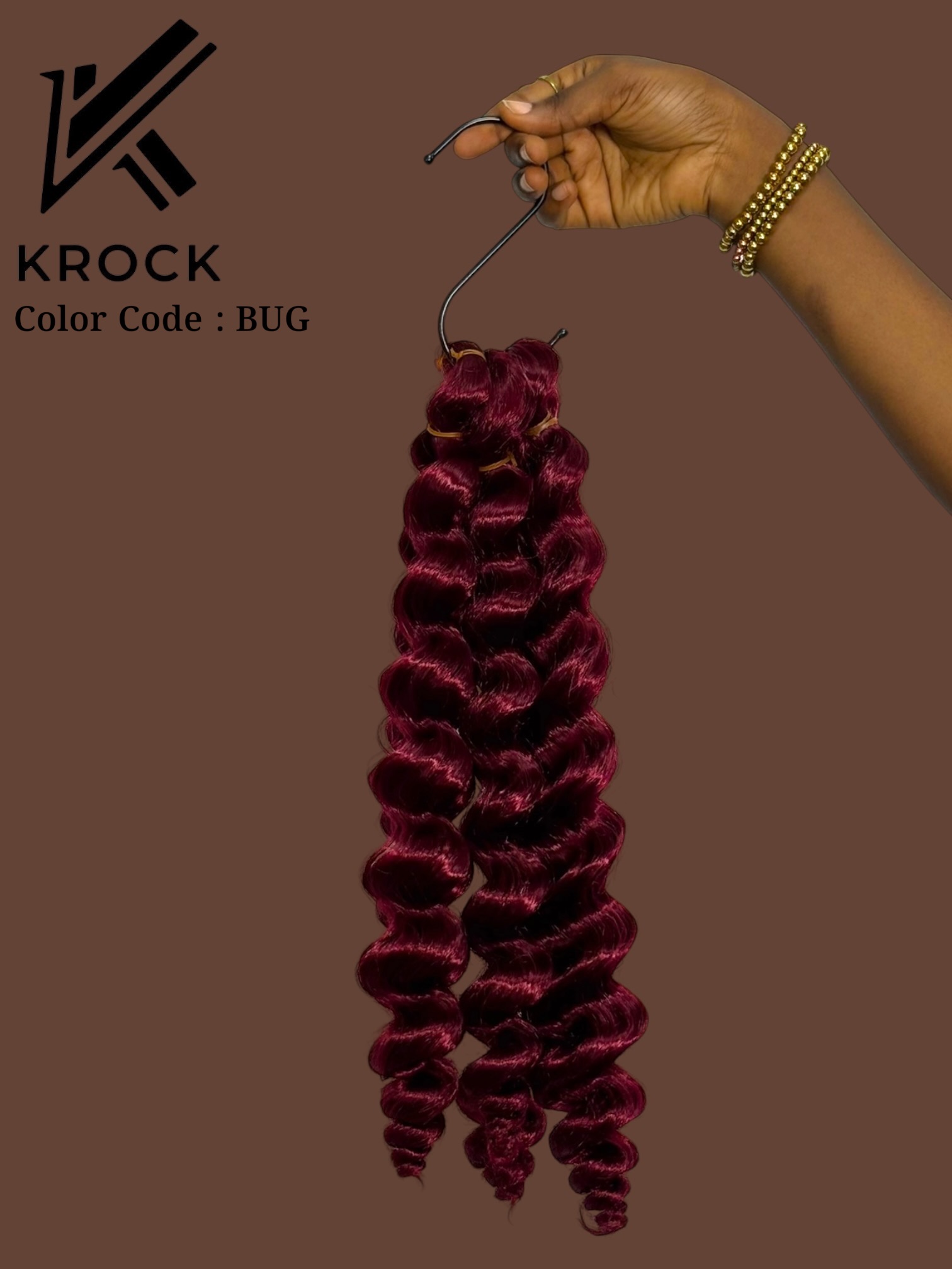 Italian curls 18" image