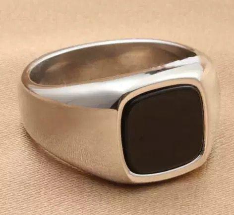 Black Stone Ring (type 2) image
