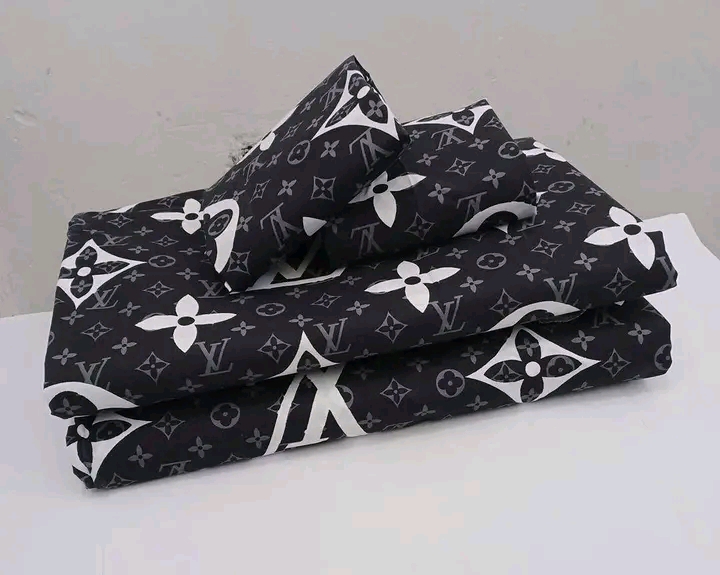 Luxury Designer-Inspired Bedding Set 🖤 image