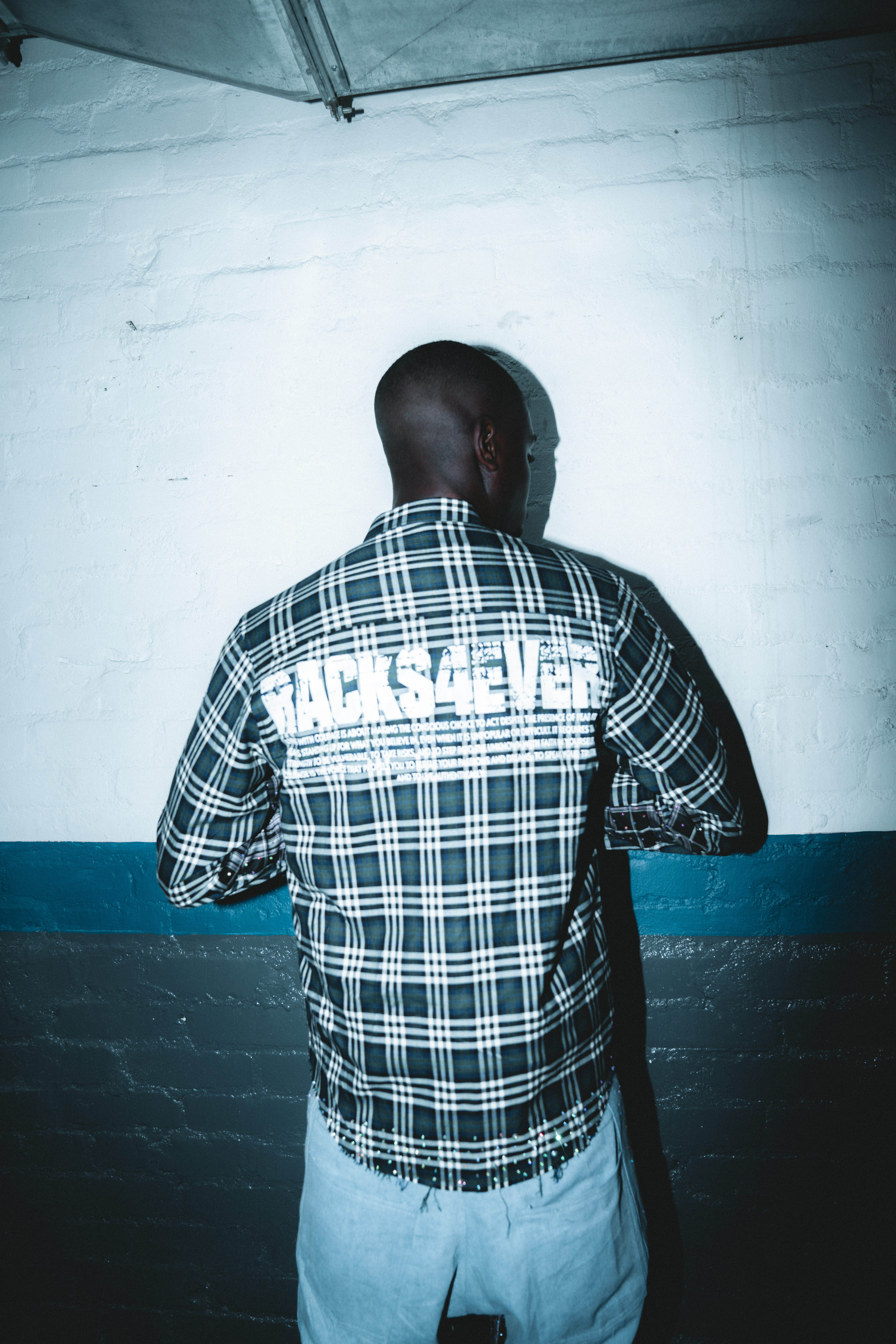 Rhinestone plain Shirt Image