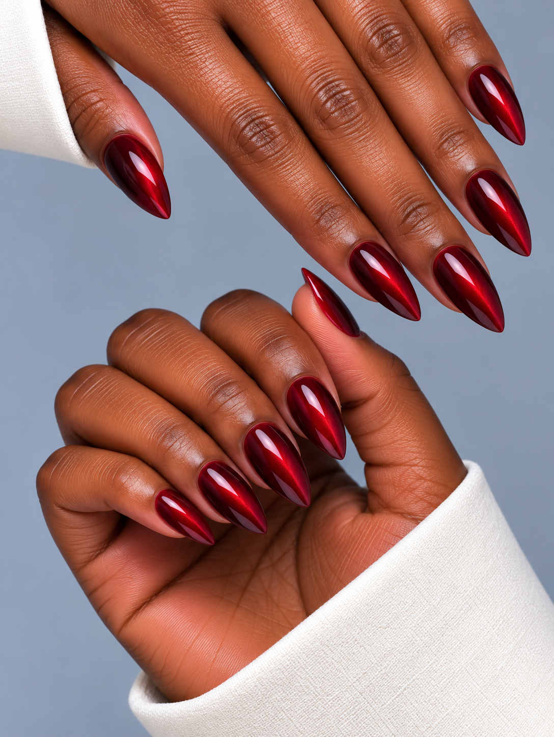 NB29 Very Dark/Medium Dark Red Cat Eye