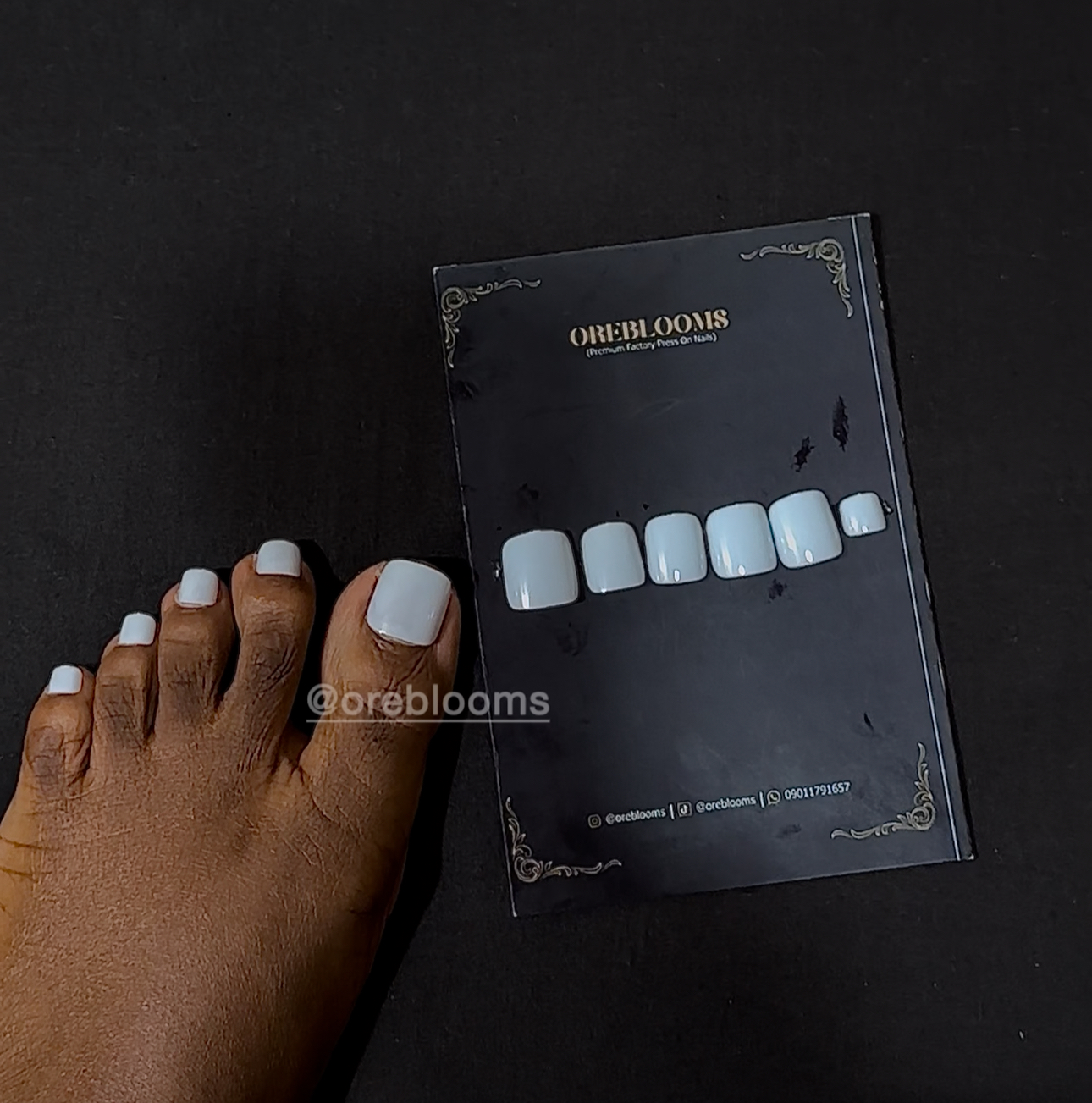 TN8 Toe Nails Light Blue image