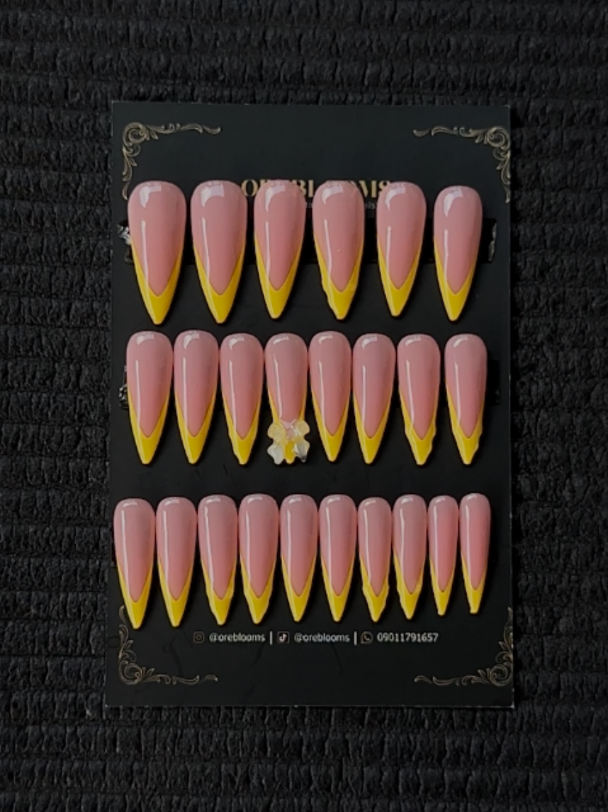 LT14 Yellow French Tips