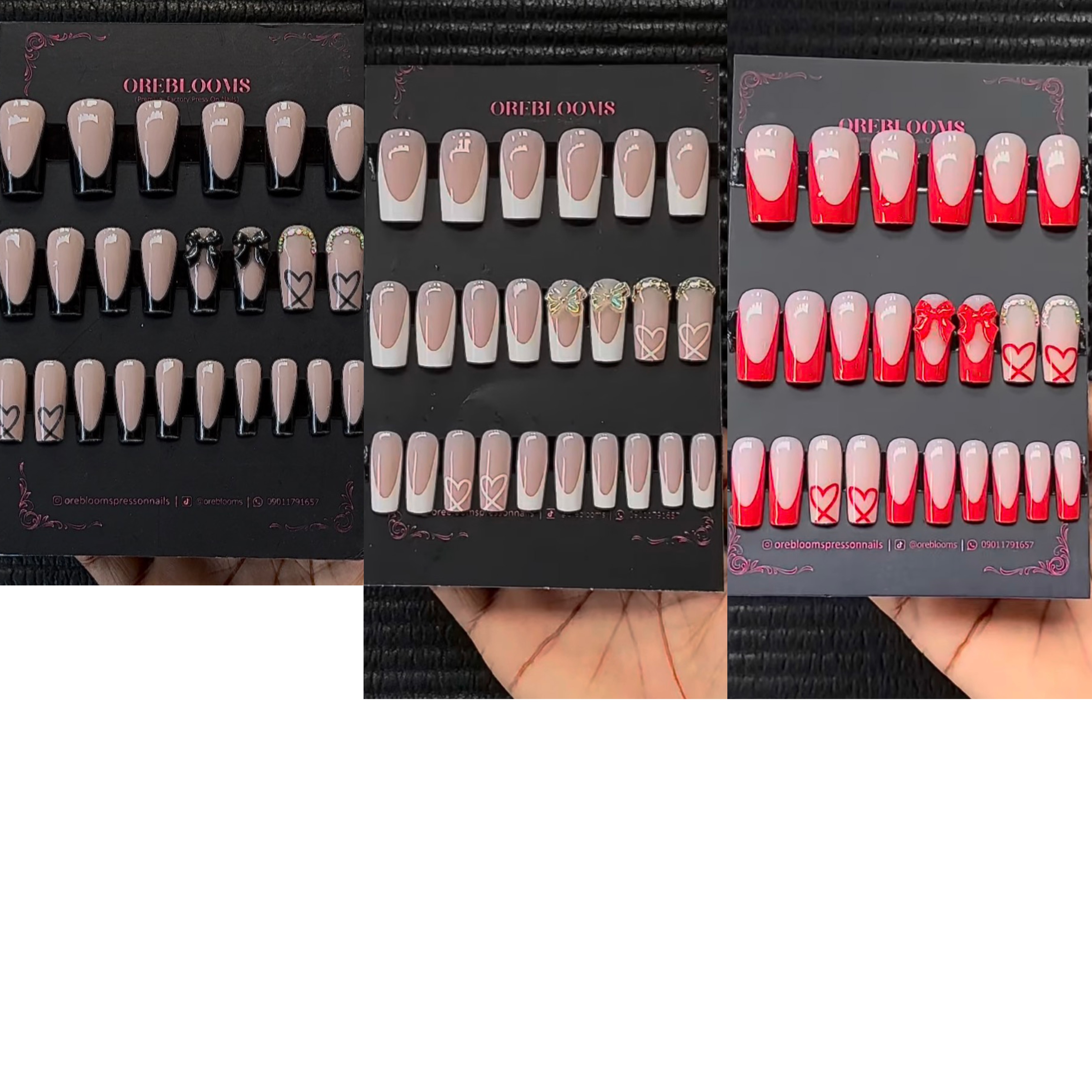NC9 Black Red White Styles image
