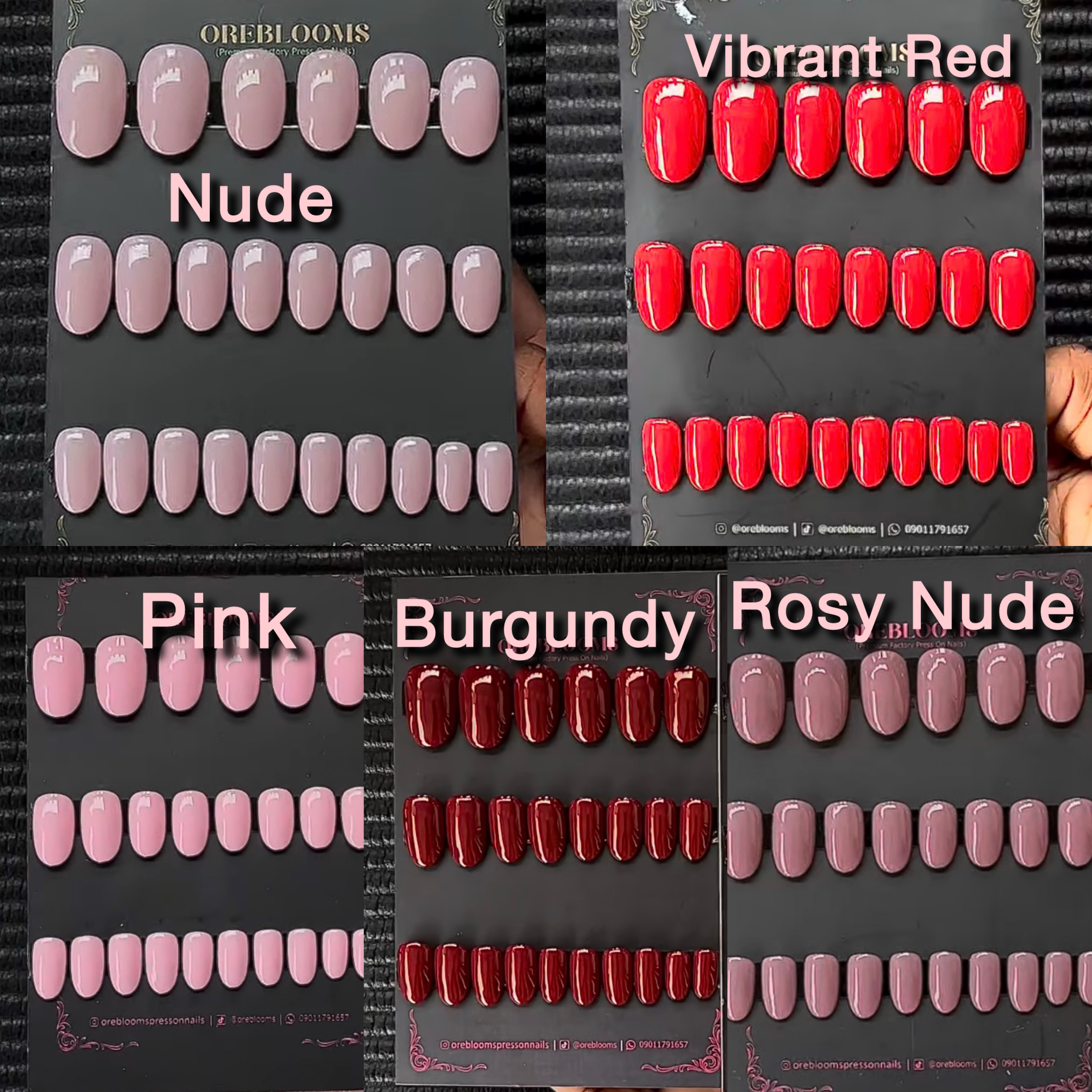 NOA22 Oval Plain Colors image