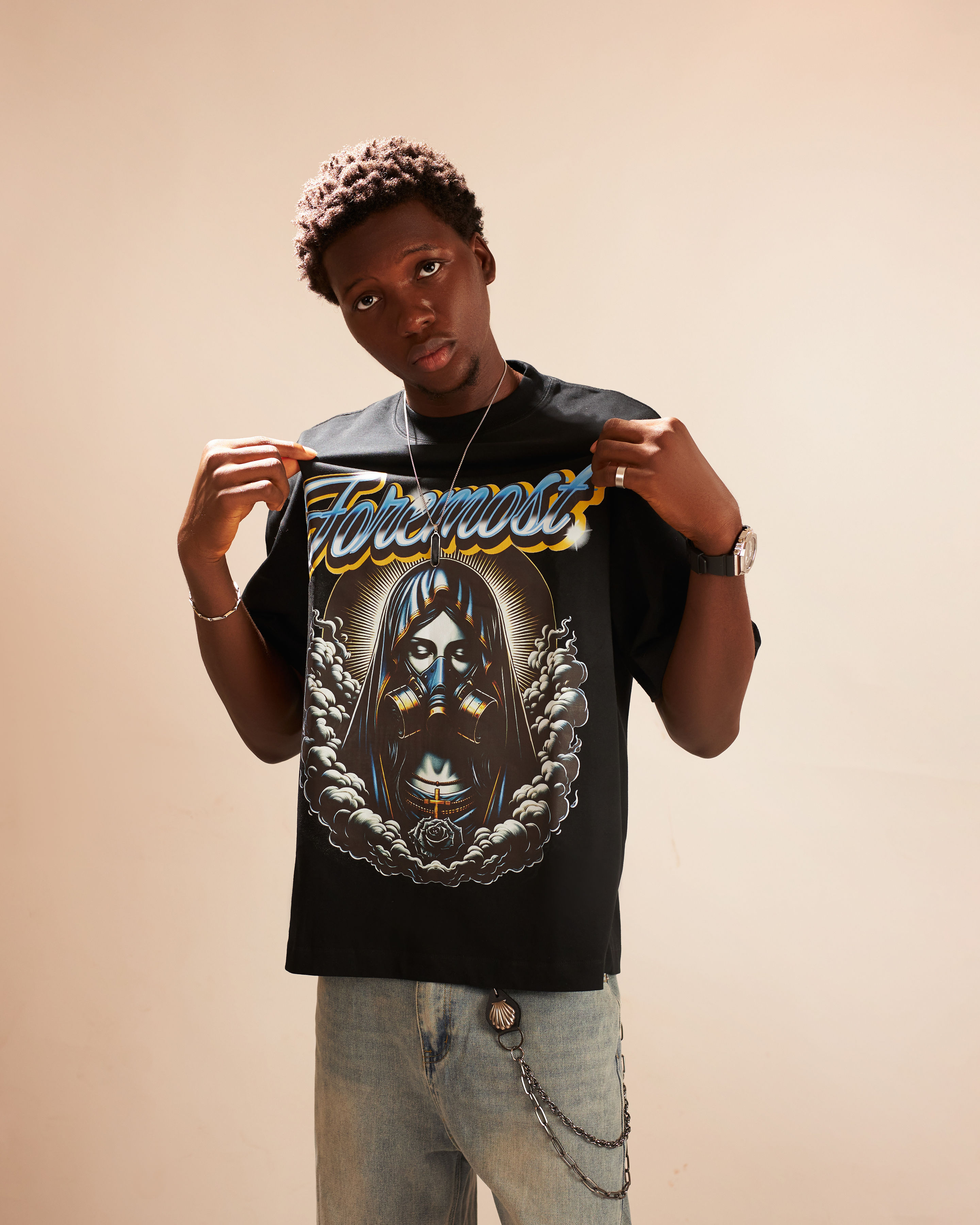 Foremost Tee Black image