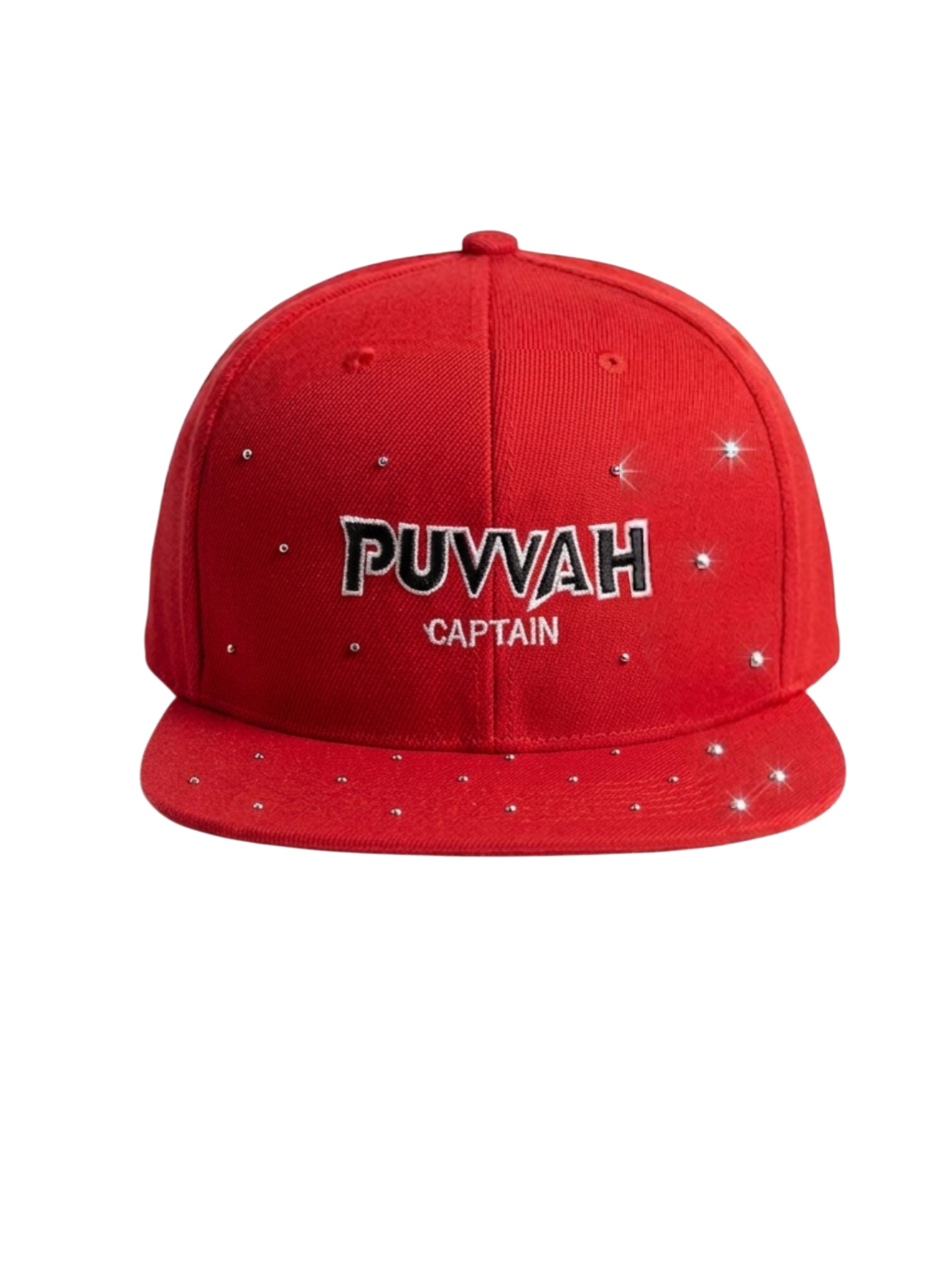 Rhinestone snapback hat image