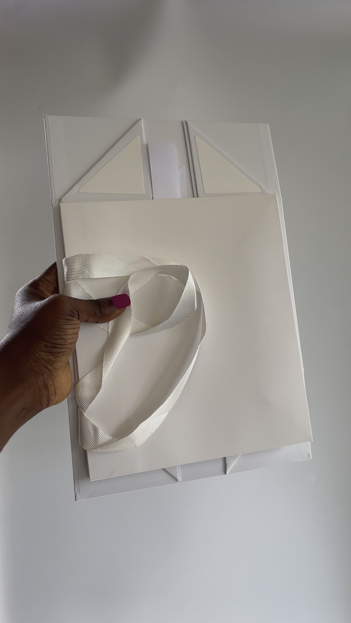 White Foldable Box