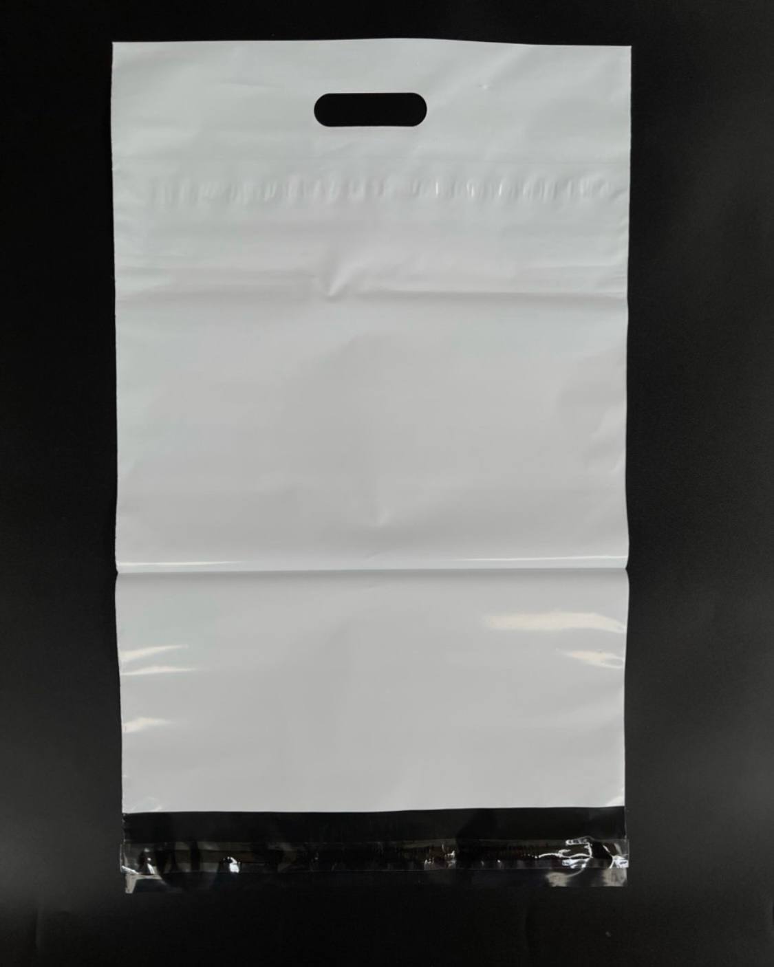Off White Polymailer with Handle