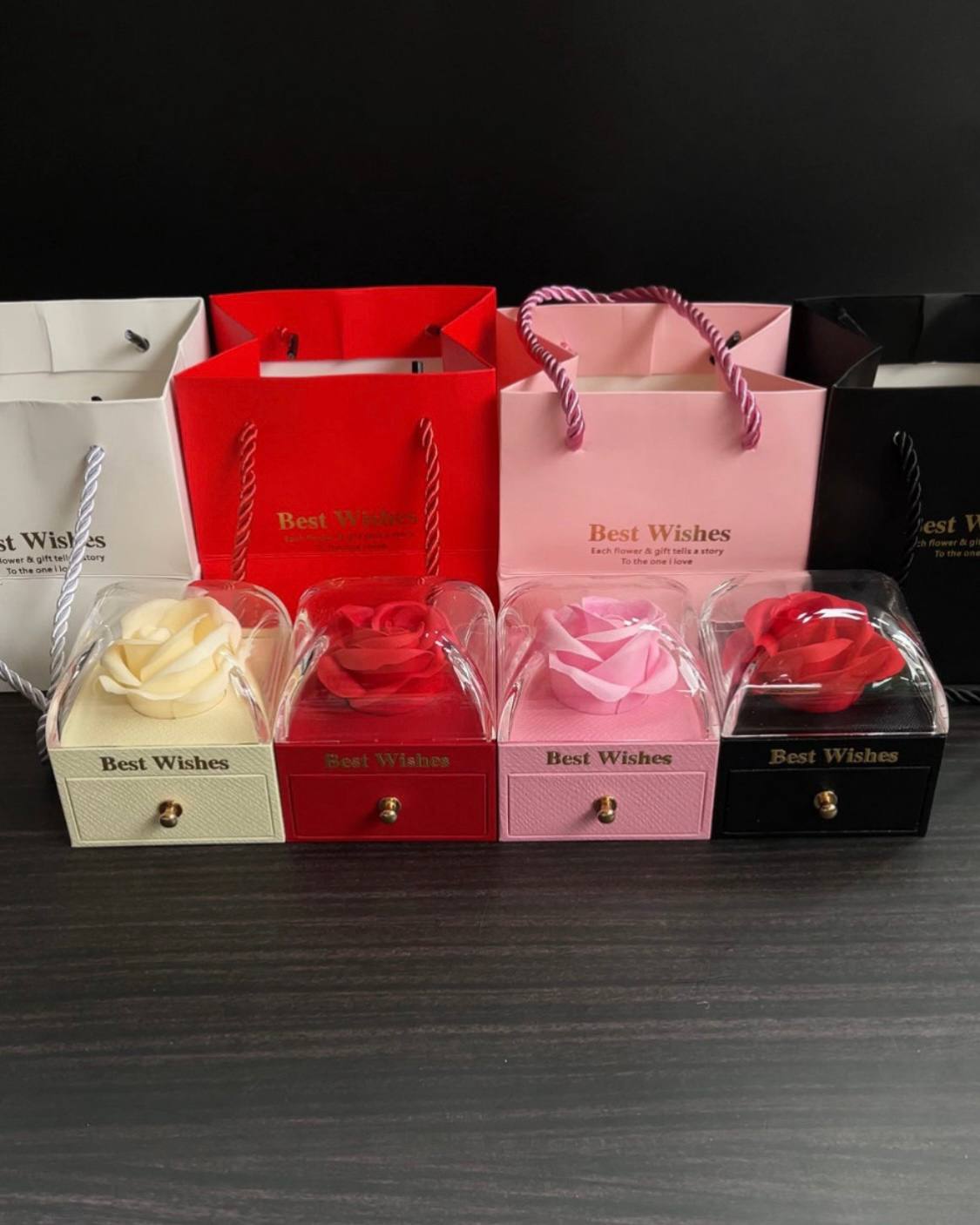 Premium Rose Jewelry Box