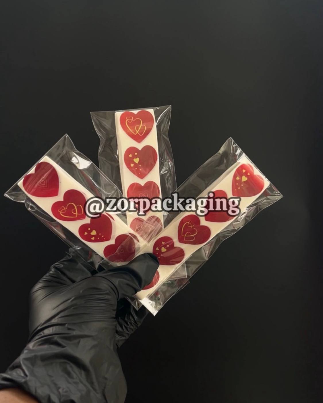 Heart Stickers - 100pcs image