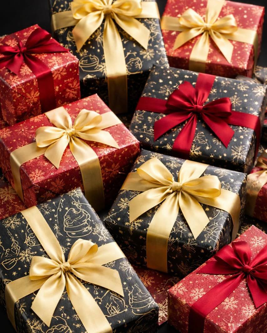 Kraft Paper Gift Wrap Rolls