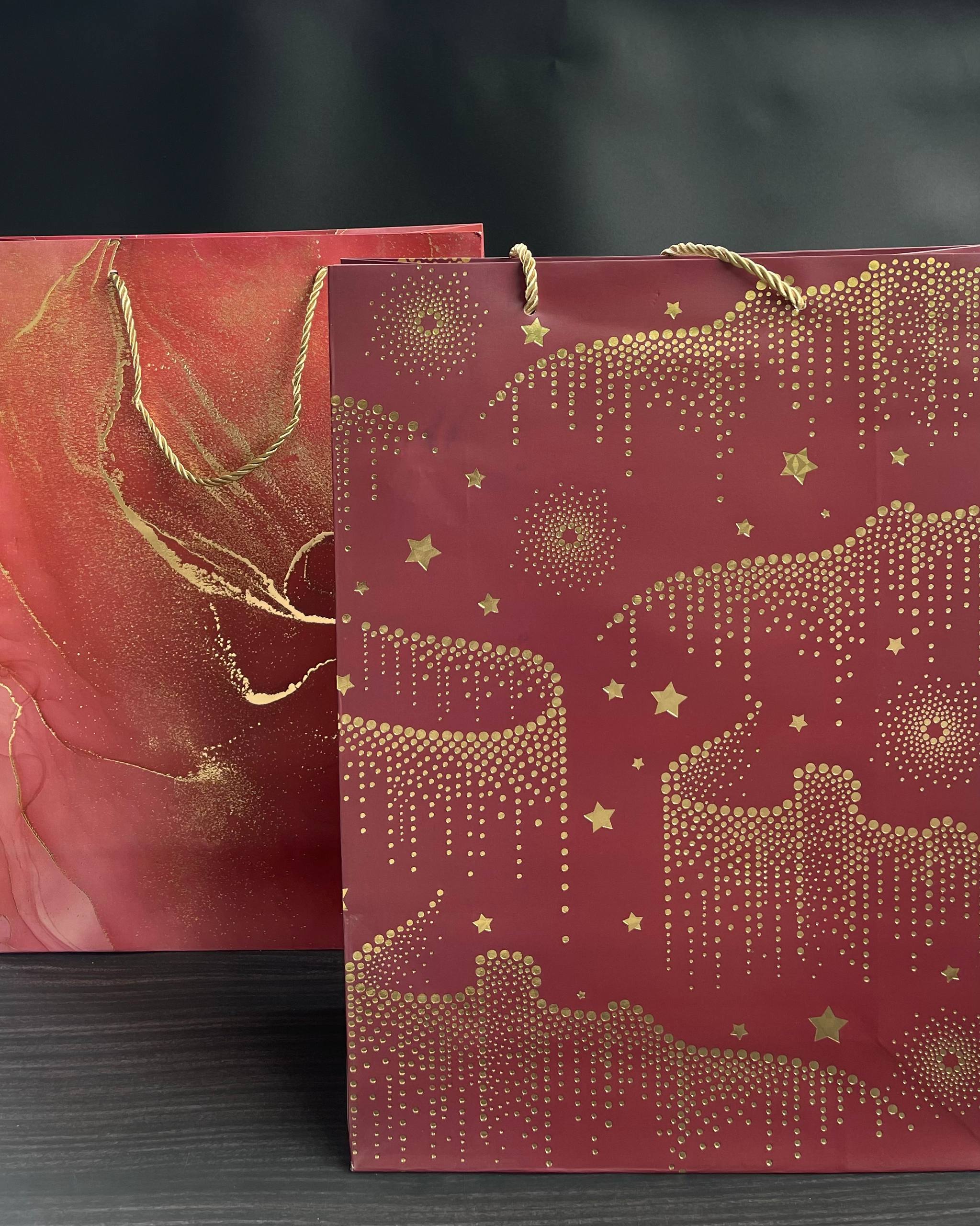 Mixed Fancy Paper Bags - Large