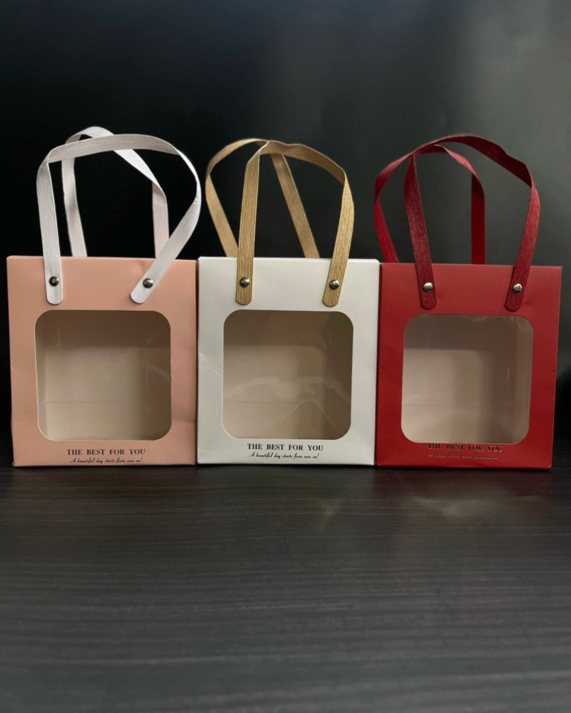Clear Window Gift Bag
