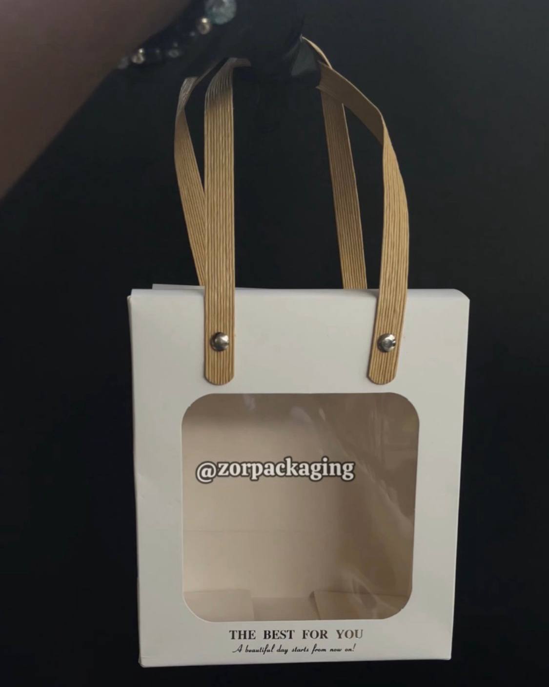 Clear Window Gift Bag