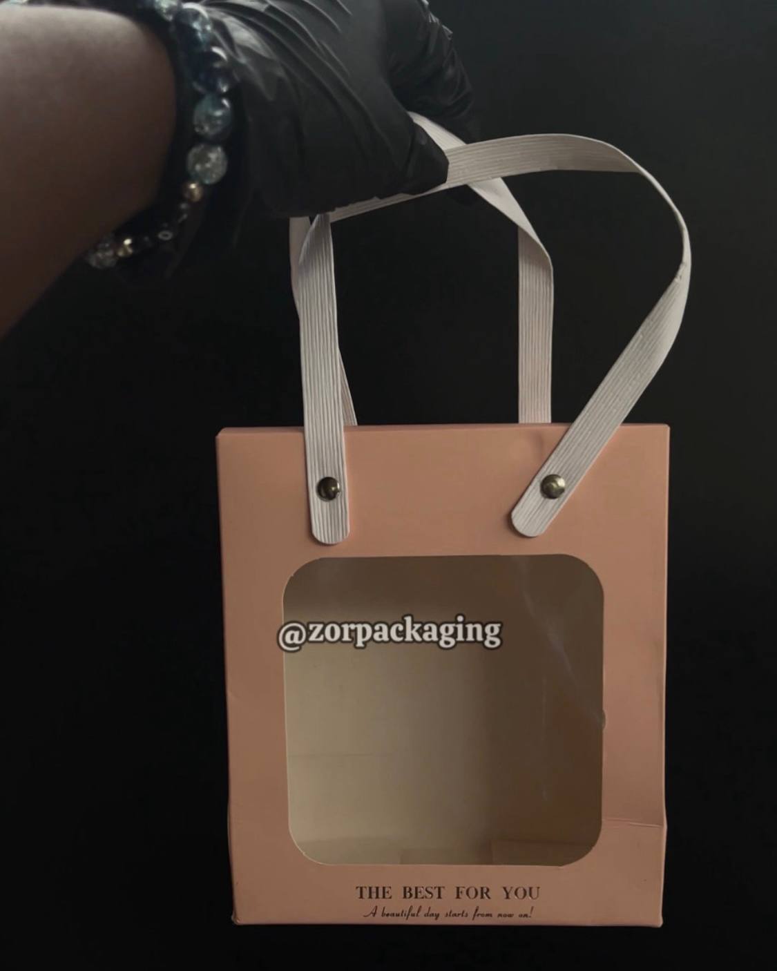 Clear Window Gift Bag