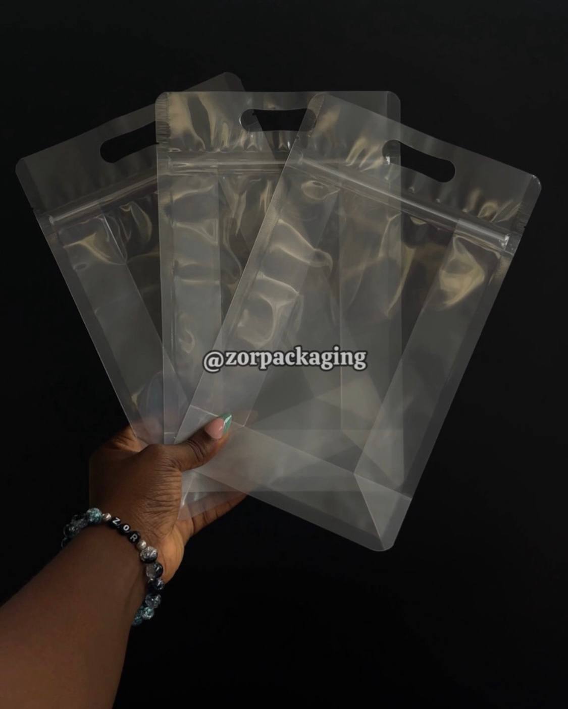 Gusset Pouch with Handle - 1kg - 10pcs image