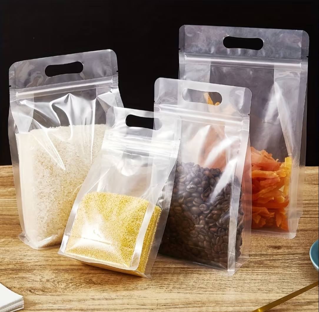 Gusset Pouch with Handle - 1kg - 10pcs