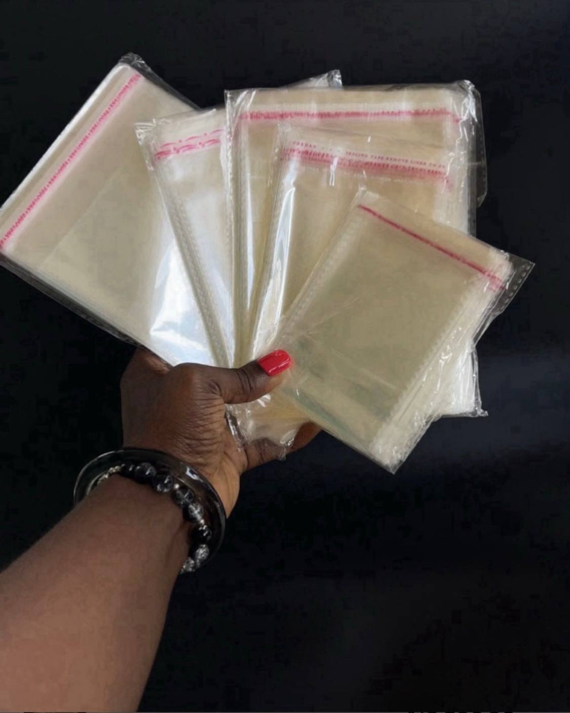 Thick Gum Seal Transparent Nylon - 25pcs