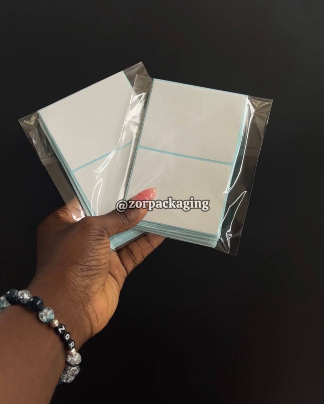 Blank Sticky Paper - 50pcs