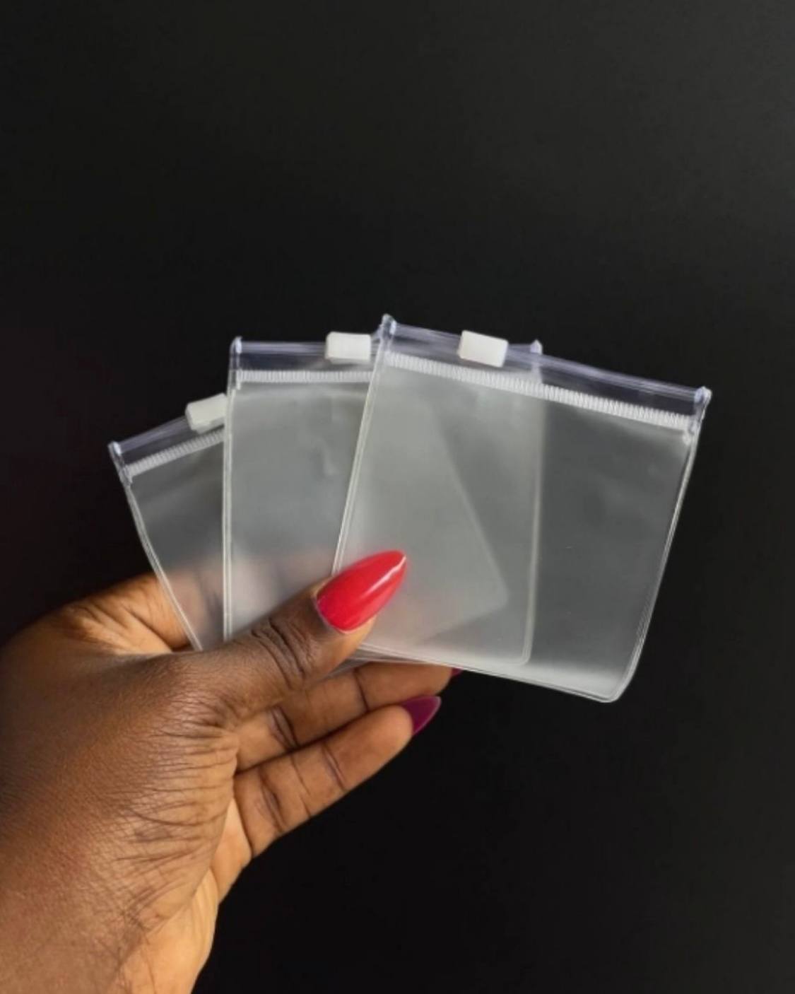 Frosted Ziplock Bag - Jewelry (25pcs)