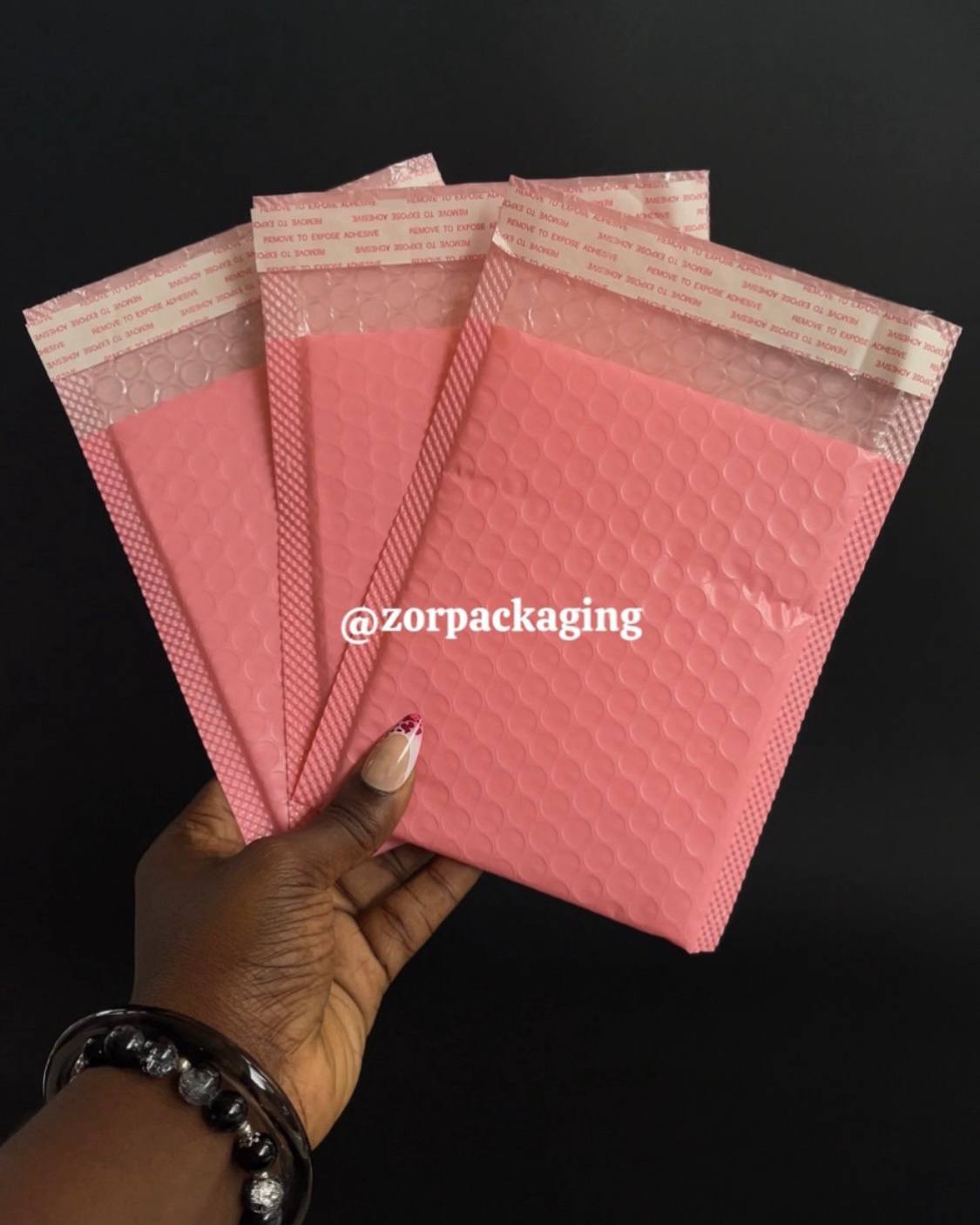 Pink Bubble Mailer - 10pcs