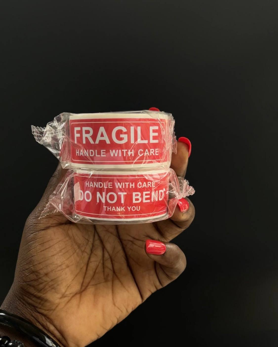 Fragile Stickers - 25pcs