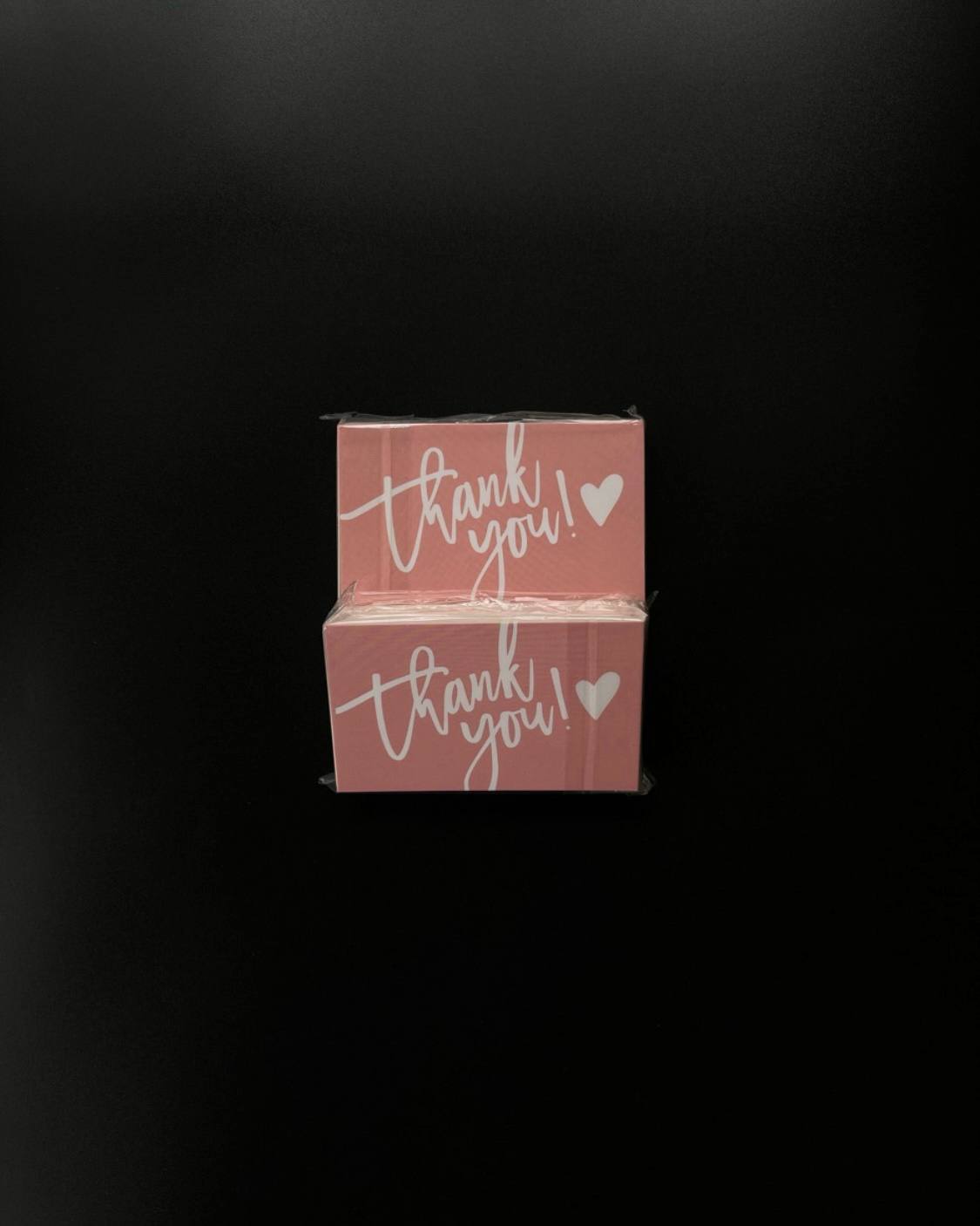 Thank You Card - Pink