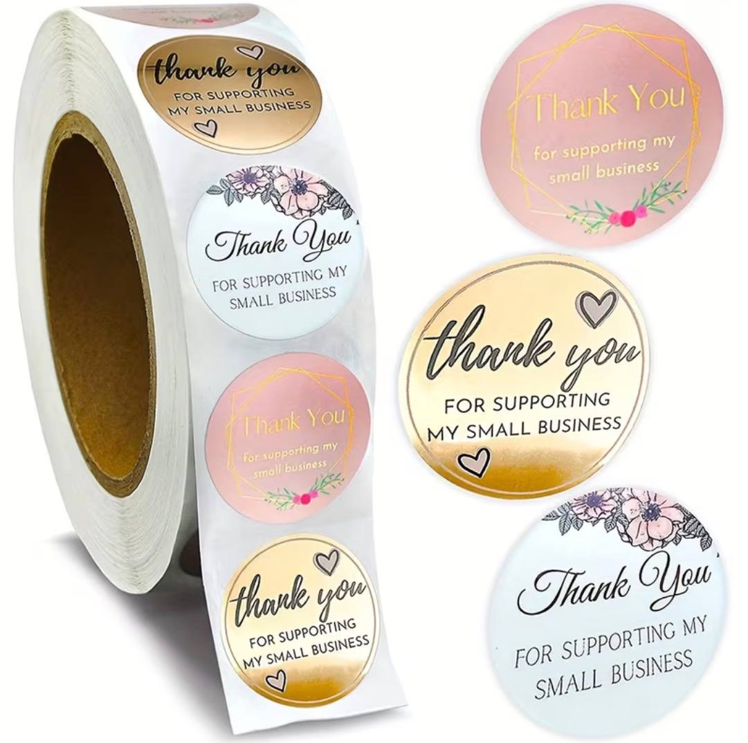 Thank You Stickers - Mixed image