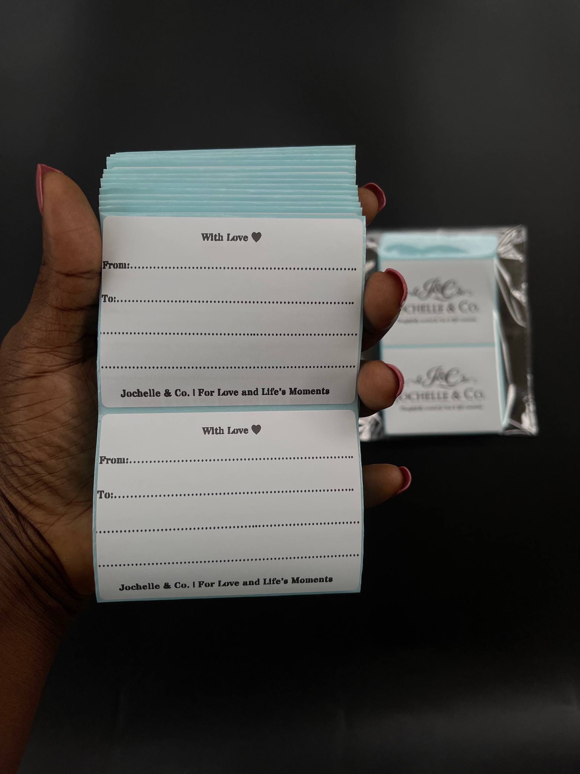 Custom Delivery Stickers