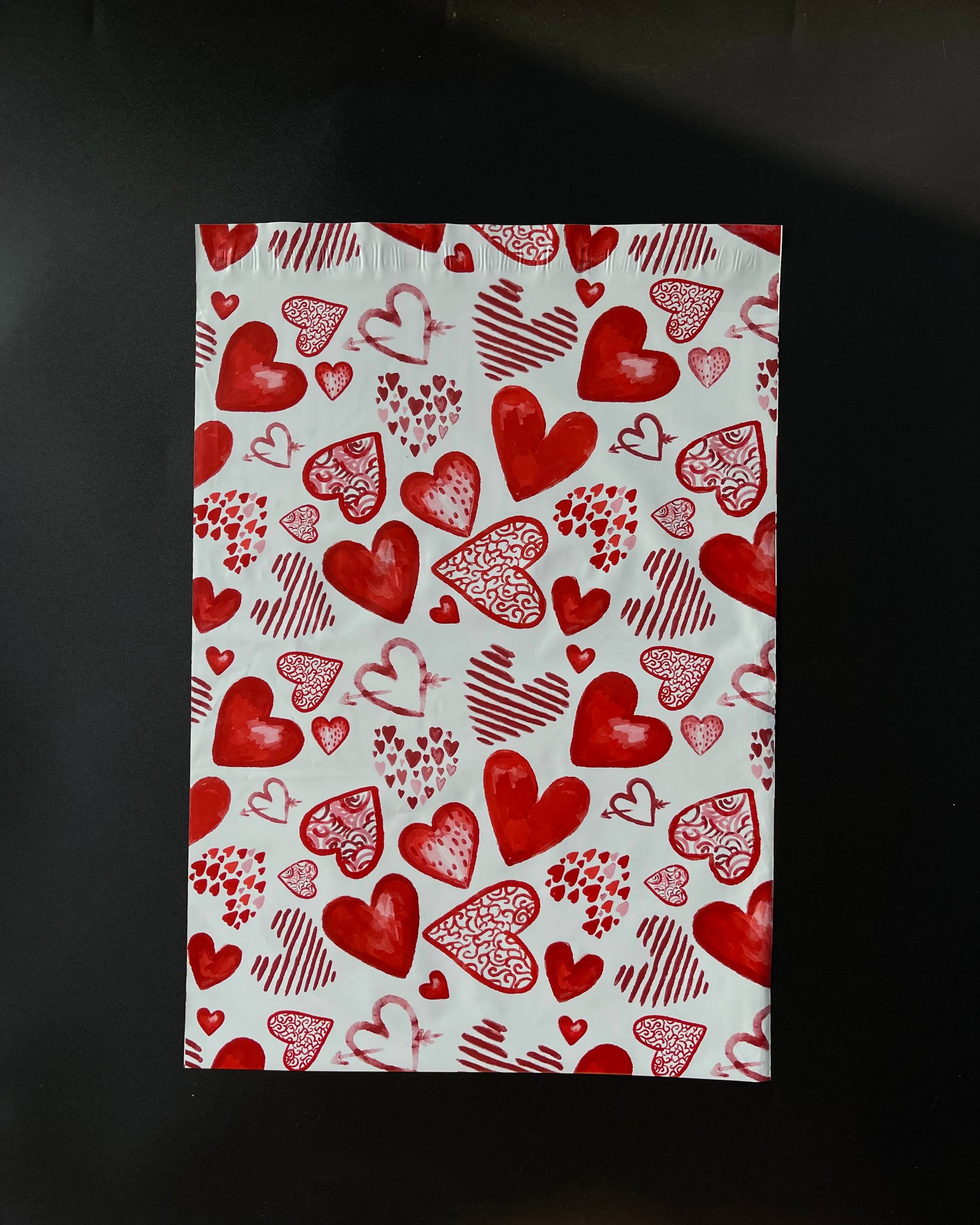 Heart Polymailer - 10pcs image