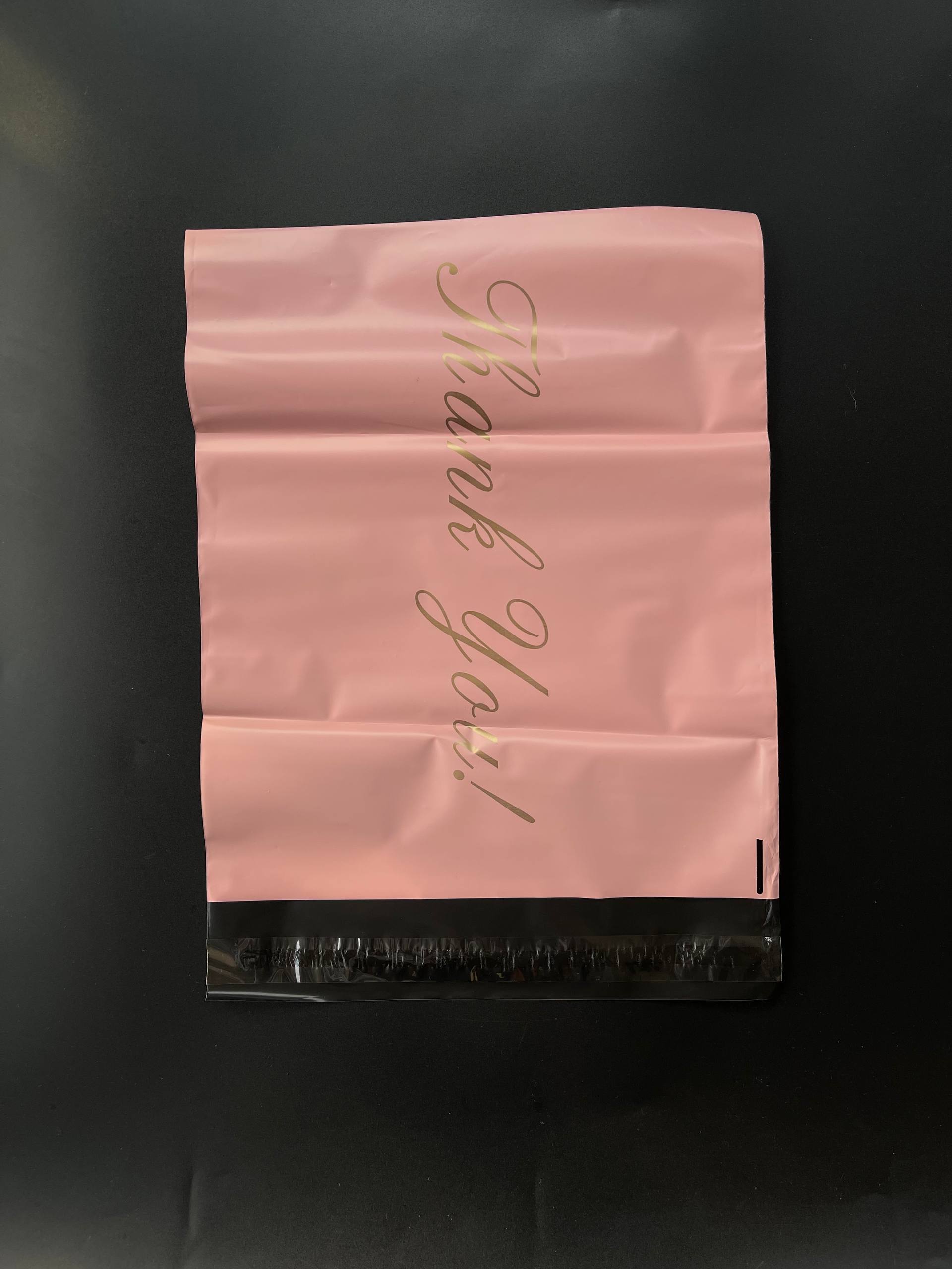 Pink Thank You Polymailer image